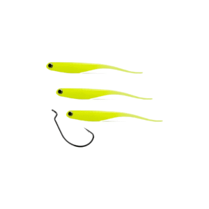 Isca Monster 3x Shad Minnow Mellow 14cm 1 Gancho By Johnny Hoffmann