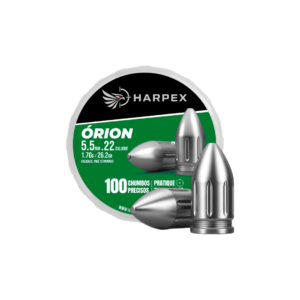 Chumbinho Harpex Órion 5,5mm Precisão 1,70g C/ 100 Unidades